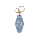 Boy Mom Retro Motel Keychain