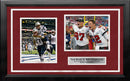 Tom Brady & Rob Gronkowski Greatest Postseason Quarterback-Receiver Duo Framed Photo Collage