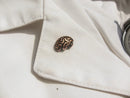 Brain Copper Lapel Pin