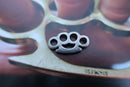 Brass Knuckles Lapel Pin