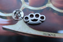 Brass Knuckles Lapel Pin