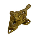 Solid Brass Trunk Drawbolt Authentic Reproduction Patented July 9, 1872, with Fasteners Included