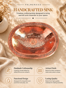 Brass Oval Bathroom Sink