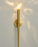 Spinal Tube Crystal Wall Sconce