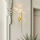 Spinal Tube Crystal Wall Sconce