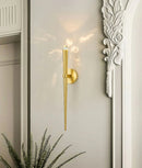 Spinal Tube Crystal Wall Sconce