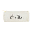Breathe Cotton Canvas Pencil Case and Travel Pouch