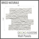 Flexible 3D Stone Wall Panel Samples | DECKO Flexistone - Free Shipping