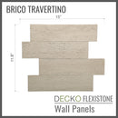 Flexible 3D Stone Wall Panel Samples | DECKO Flexistone - Free Shipping