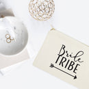 Bride Tribe Cotton Canvas Cosmetic Bag