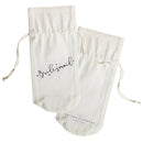 Bridesmaid Cotton Canvas Wine Bag