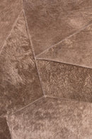 BROKEN ROUND - Patchwork Cowhide Rug