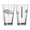 Denver Broncos Game Day Pint Glass