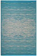 Brooklyn - Teal Outdoor Rug for Patio FINAL SALE