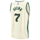 Jaylen Brown Boston Celtics City Edition Fast Break Player Jersey