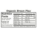 Organic Brown Flaxseed | 1.75 lb | Non-GMO | Grain Place Foods