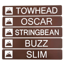 Golf Cart Personalized Plate/Sign - Various Color Options!