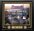 Boston Bruins Custom NHL Hockey 16x20 Picture Frame Kit (Multiple Colors)