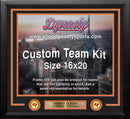 Tampa Bay Buccaneers Throwback Custom NFL Football 16x20 Picture Frame Kit (Multiple Colors)
