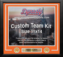 Tampa Bay Buccaneers Throwback Custom NFL Football 11x14 Picture Frame Kit (Multiple Colors)