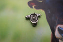 Bull Head Lapel Pin