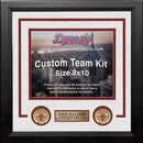 Chicago Bulls Custom NBA Basketball 8x10 Picture Frame Kit (Multiple Colors)