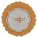 Bumble Homecoming Scalloped Starter Plate - Set of 4 (+1 Bonus Plate)