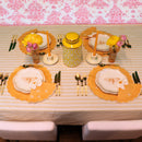 Bumble Homecoming Scalloped Starter Plate - Set of 4 (+1 Bonus Plate)