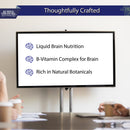 Neuro Nectar Liquid Brain Nutrition - Supports Cognitive Function, Mental Clarity, and Focus with B-Vitamins, DHA Omega 3, Ginkgo Biloba, and Herbal Extracts - 16 oz