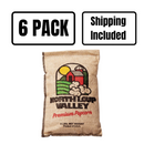 Yellow Un-Popped Popcorn Kernels in Burlap Bag | 2 lb | Pack of 6 | Non-GMO | Shipping Included | Popcorn County USA | North Loup Valley