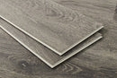 WPC Vinyl Rigid Core 9" Width 60" RL 9.5mm Thick, 1.5mm IXPE Burnished Fossil Romulus Floors - Mazzia Collection edge type