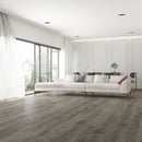 WPC Vinyl Rigid Core 9" Width 60" RL 9.5mm Thick, 1.5mm IXPE Burnished Fossil Romulus Floors - Mazzia Collection room view 2