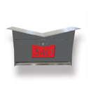 ButterFly Box in DESIGNER GRAY - Wall Mount Mailbox