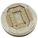 Norman, Oklahoma Coaster Art (Gaylord Family Oklahoma Memorial Stadium)