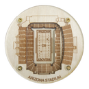 Tucson, Arizona Coaster Art (Arizona Stadium)
