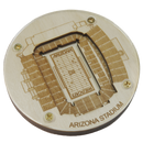 Tucson, Arizona Coaster Art (Arizona Stadium)