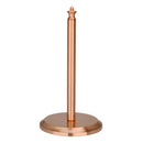 Copper Paper Towel Holder Roll Dispenser Stand for Kitchen Countertop & Dining Room Table