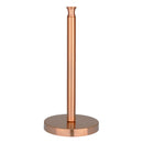 Copper Paper Towel Holder Roll Dispenser Stand for Kitchen Countertop & Dining Room Table