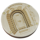 Pullman, Washington Coaster Art (Martin Stadium)