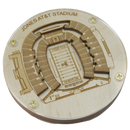 Lubbock, Texas Coaster Art (Jones AT&T Stadium)