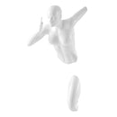 Runner Woman 20" Wall Sculpture // White