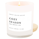 Cozy Season Soy Candle - White Jar - 11 oz
