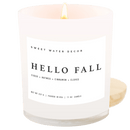 Hello Fall Soy Candle - White Jar - 11 oz