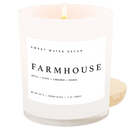 Farmhouse Soy Candle - White Jar - 11 oz