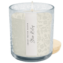 Stress Relief Soy Candle - Blue Tinted Glass Jar - 12 oz