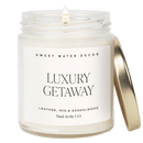 Luxury Getaway Soy Candle - Clear Jar - 9 oz