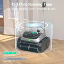WYBOT C1 Cordless Robotic Pool Cleaner Gray