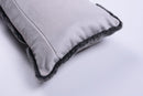 Shearling & Leather Lumbar Pillow