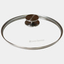 CXD Tempered Glass Lid with Stainless Steel Knob