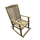 Telluride Oiled Teak Outdoor Patio Rocking Chair